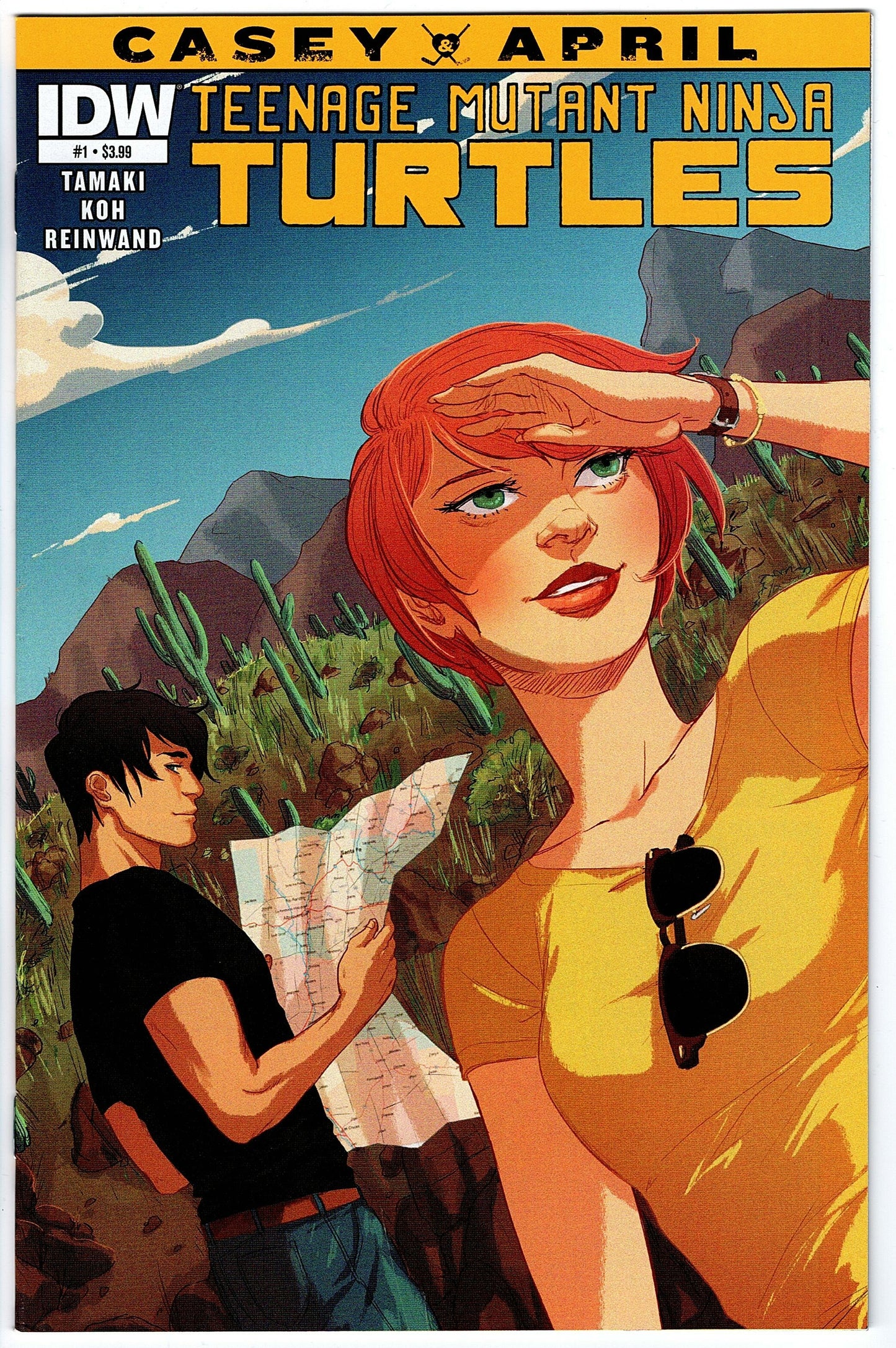 Teenage Mutant Ninja Turtles Casey and April #1