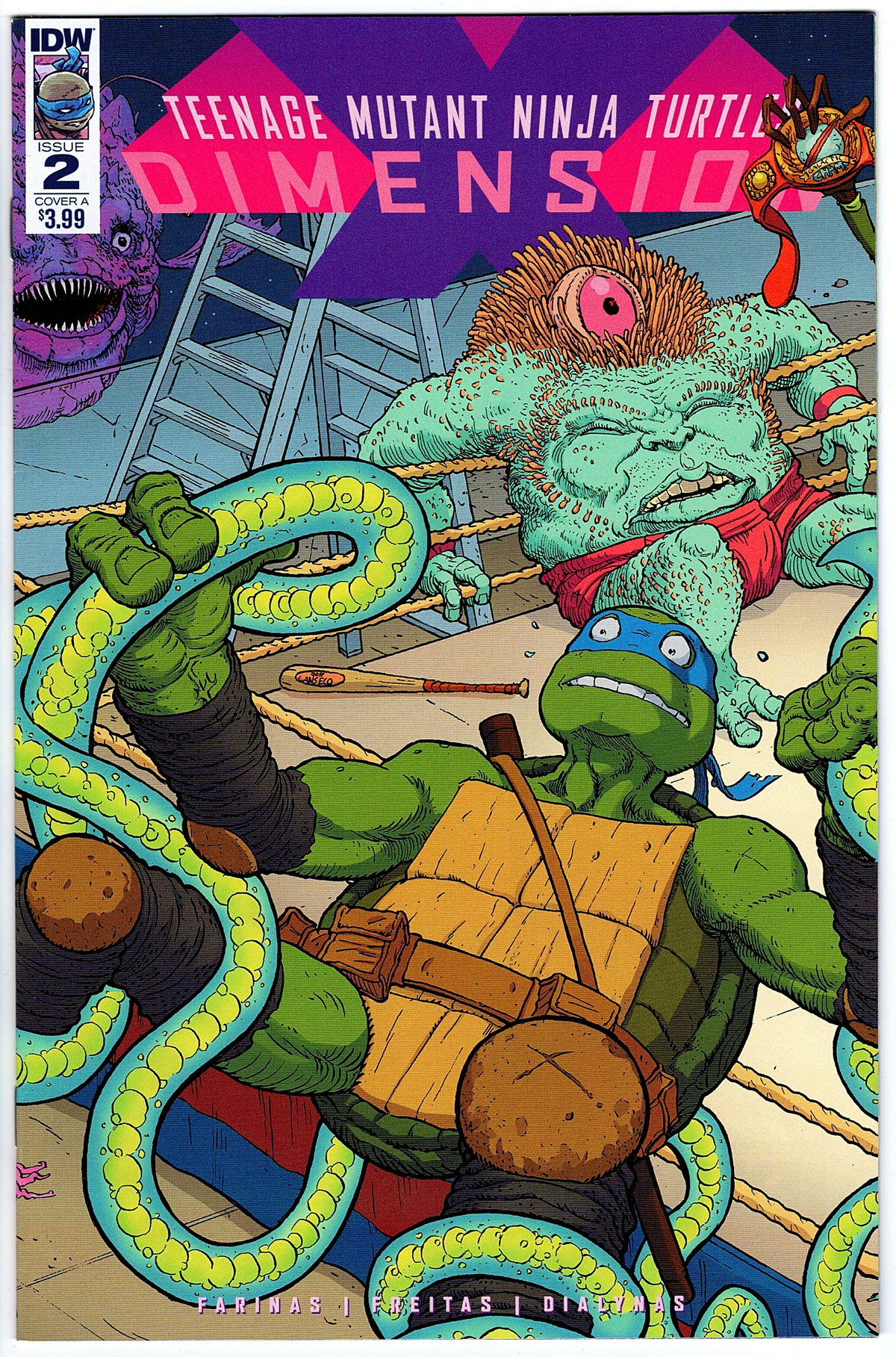 Teenage Mutant Ninja Turtles Dimension X #2