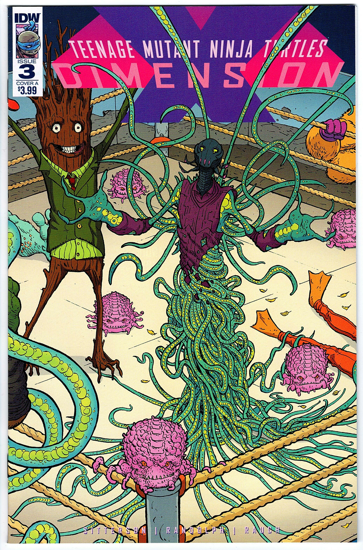 Teenage Mutant Ninja Turtles Dimension X #3