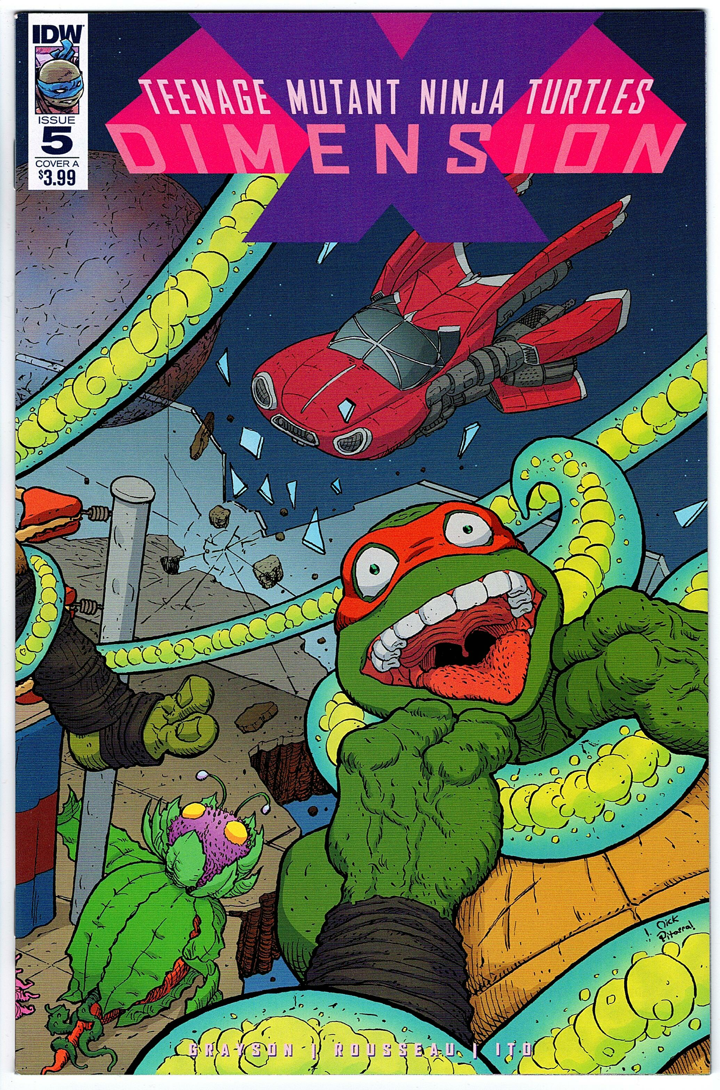 Teenage Mutant Ninja Turtles Dimension X #5