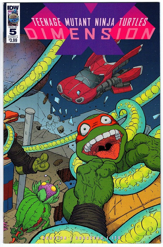 Teenage Mutant Ninja Turtles Dimension X #5