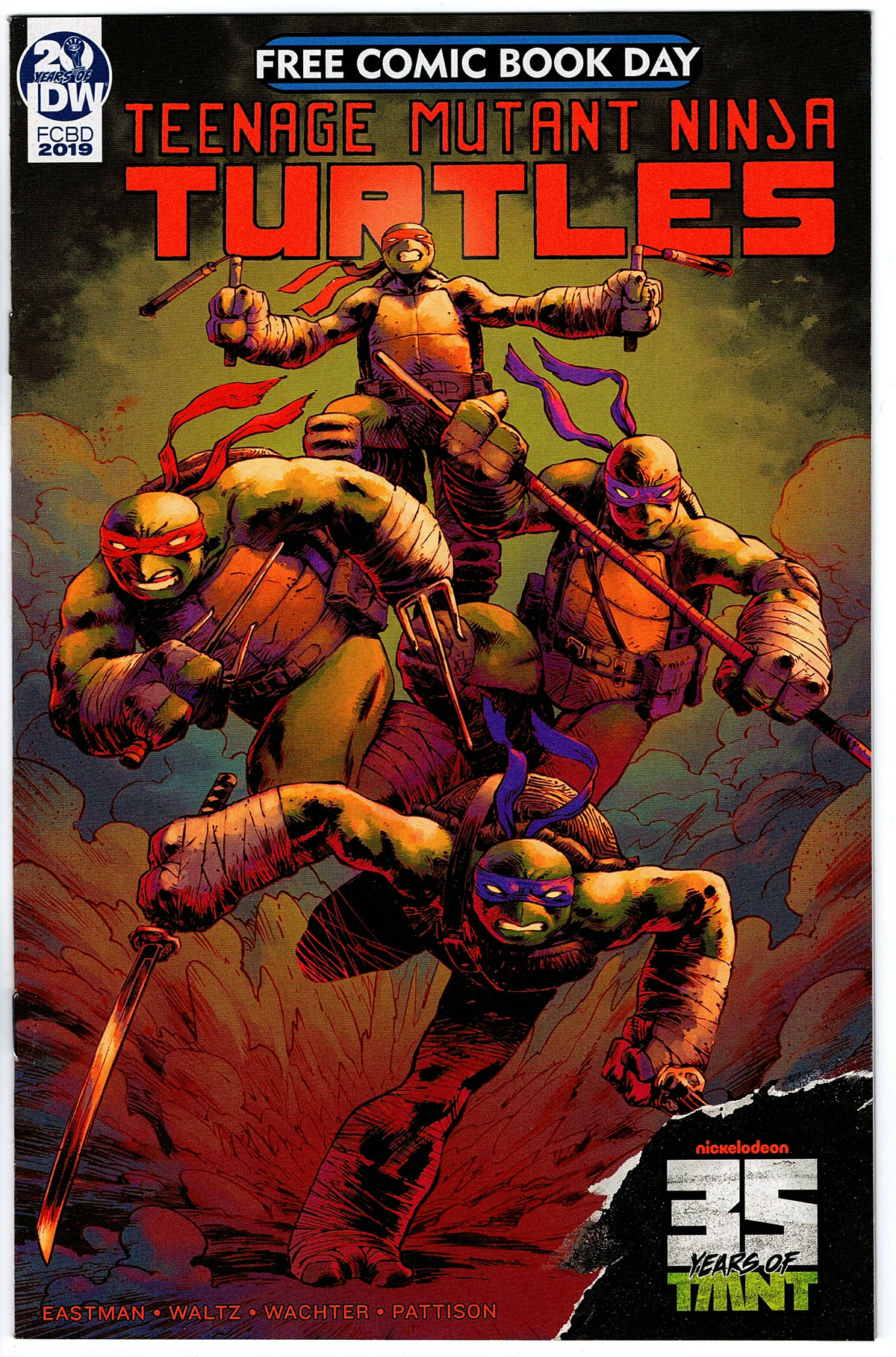 Teenage Mutant Ninja Turtles - Free Comic Book Day 2019