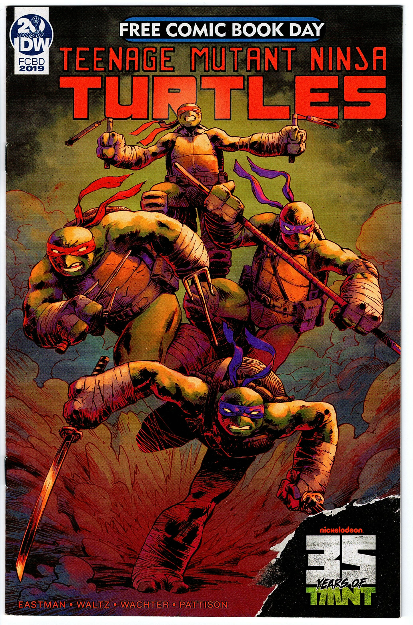 Teenage Mutant Ninja Turtles FCBD 2019