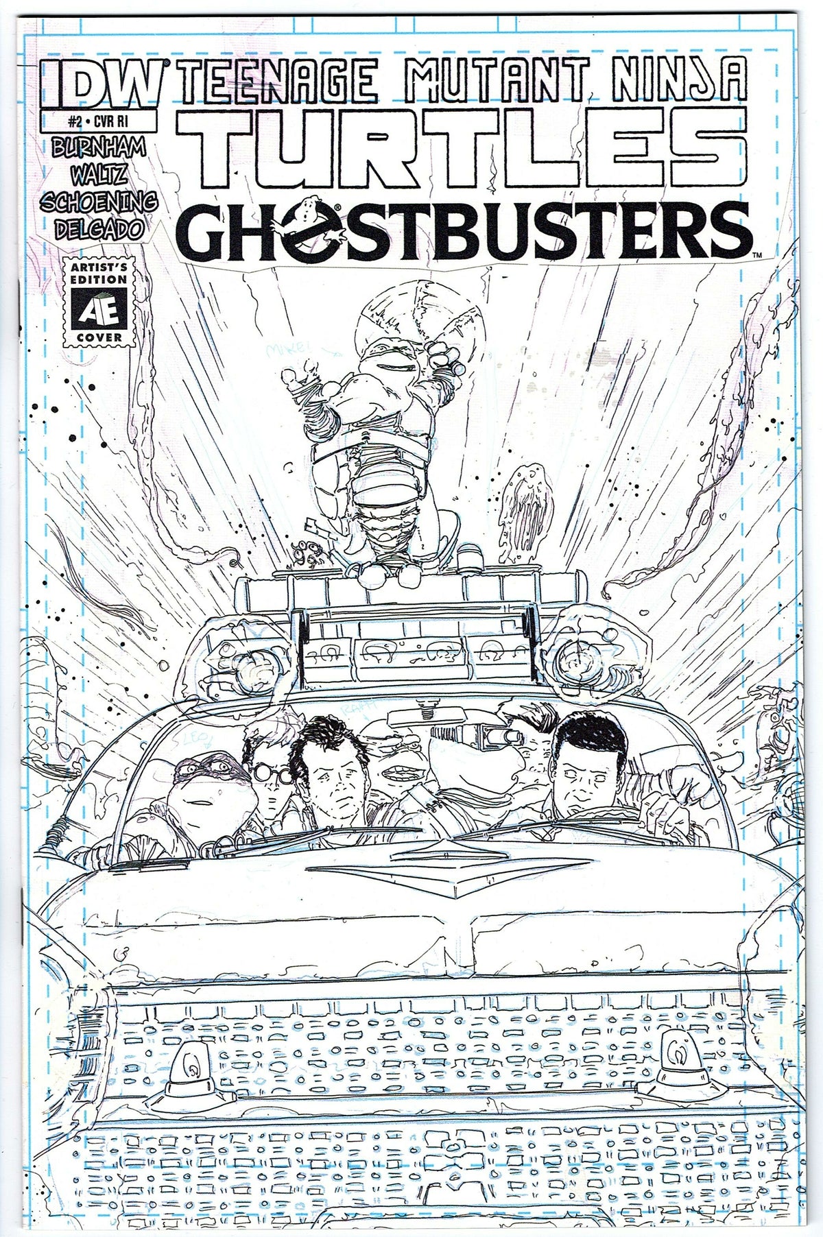 Teenage Mutant Ninja Turtles Ghostbusters #2  - 1:10 Variant