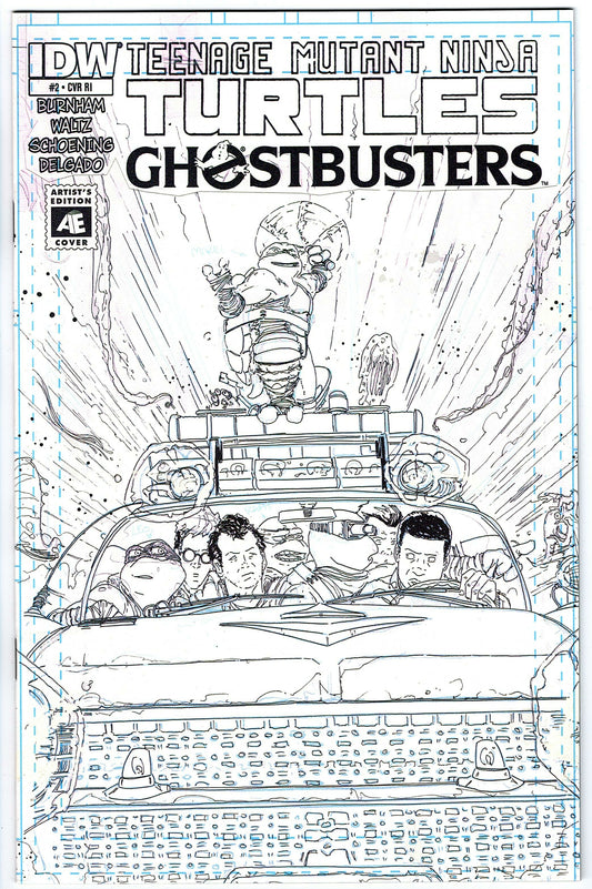 Teenage Mutant Ninja Turtles Ghostbusters #2  - 1:10 Variant