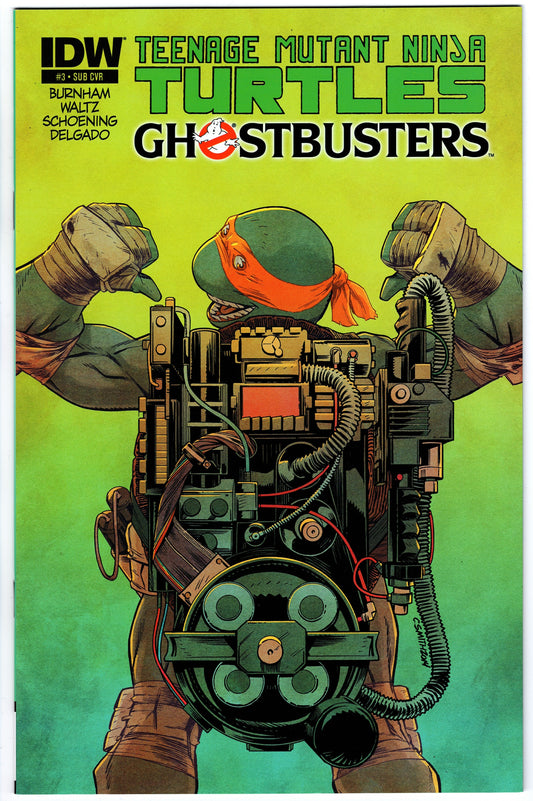 Teenage Mutant Ninja Turtles Ghostbusters #3 - Subscription Cover