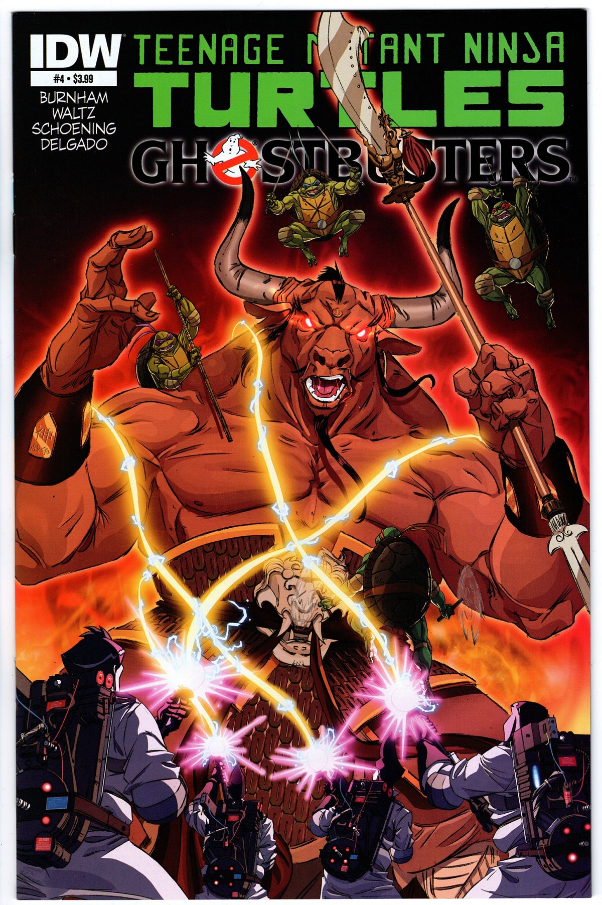 Teenage Mutant Ninja Turtles Ghostbusters #4