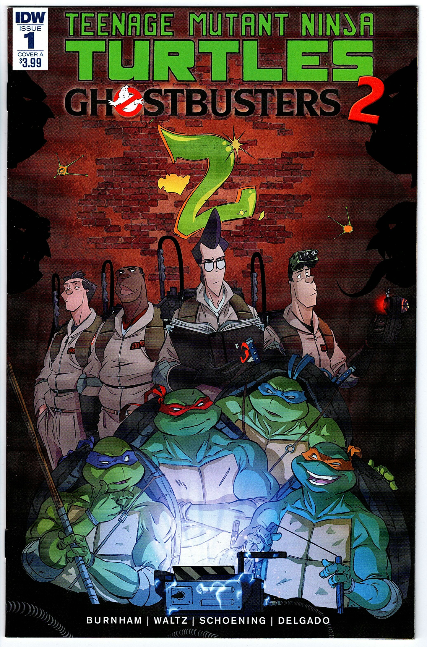 Teenage Mutant Ninja Turtles Ghostbusters II #1