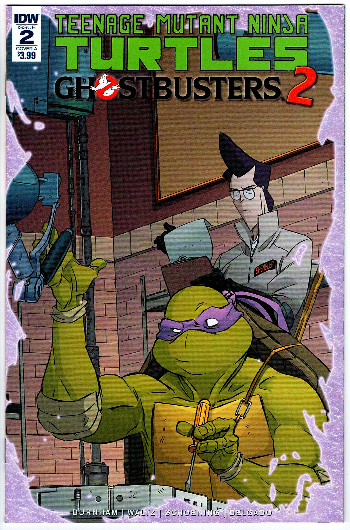 Teenage Mutant Ninja Turtles Ghostbusters II #2