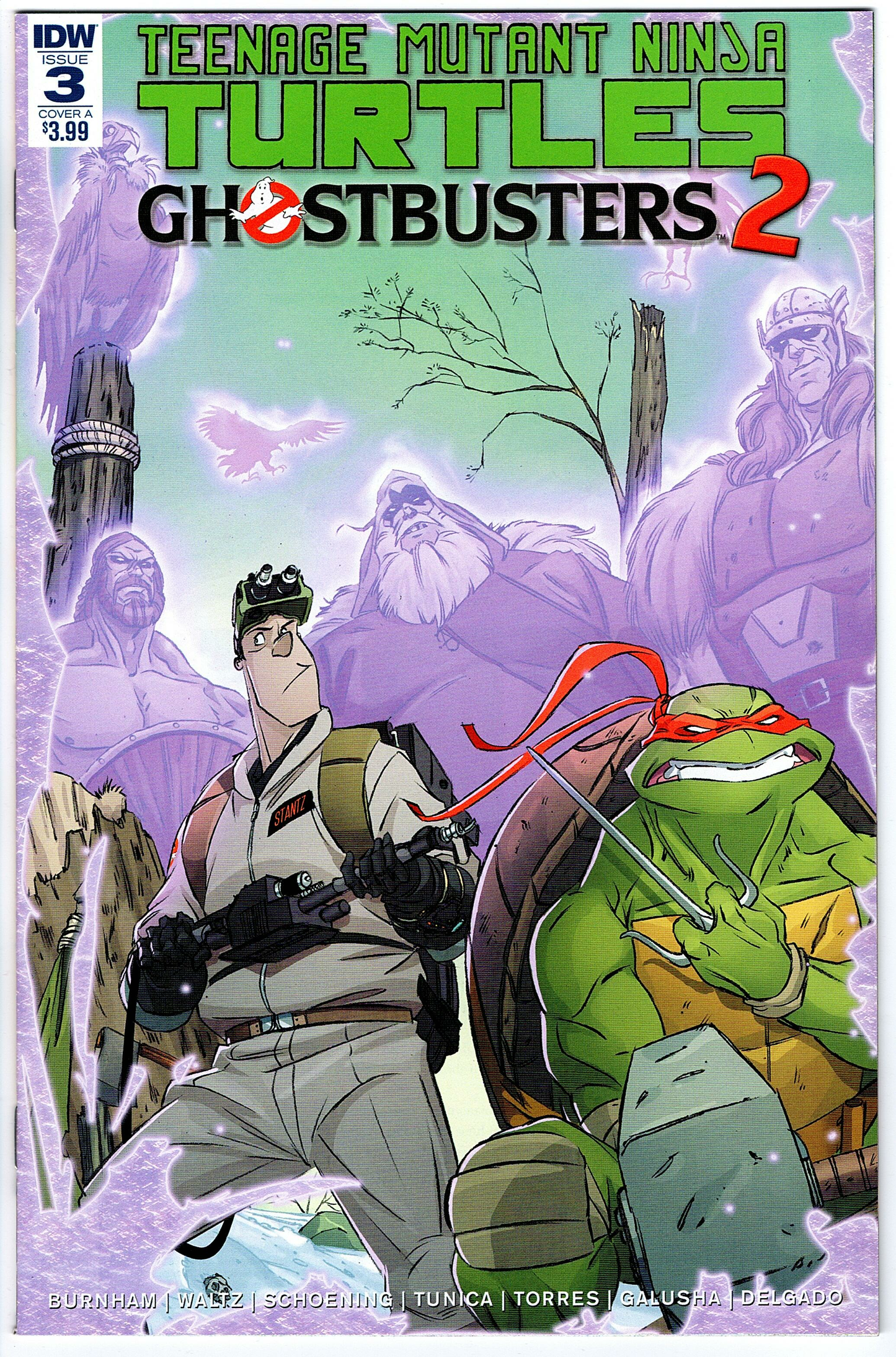 Teenage Mutant Ninja Turtles Ghostbusters II #3