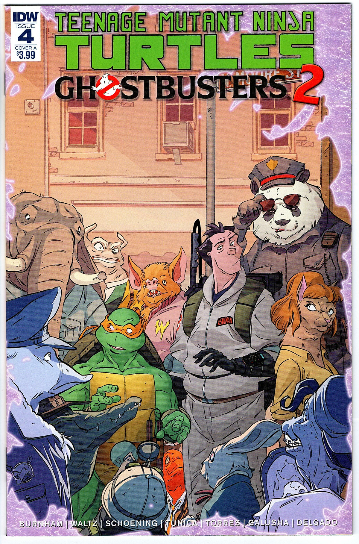 Teenage Mutant Ninja Turtles Ghostbusters II #4