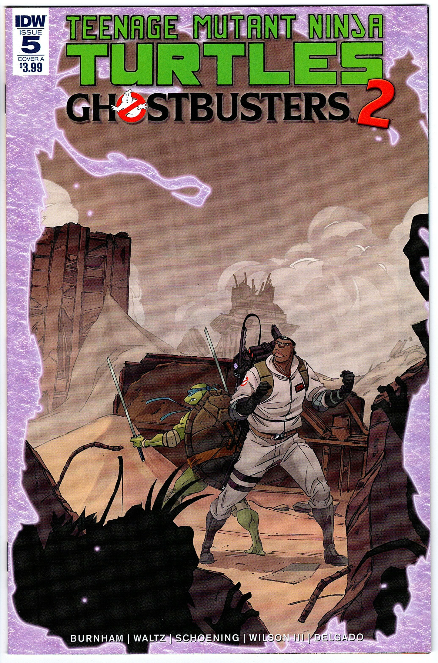Teenage Mutant Ninja Turtles Ghostbusters II #5