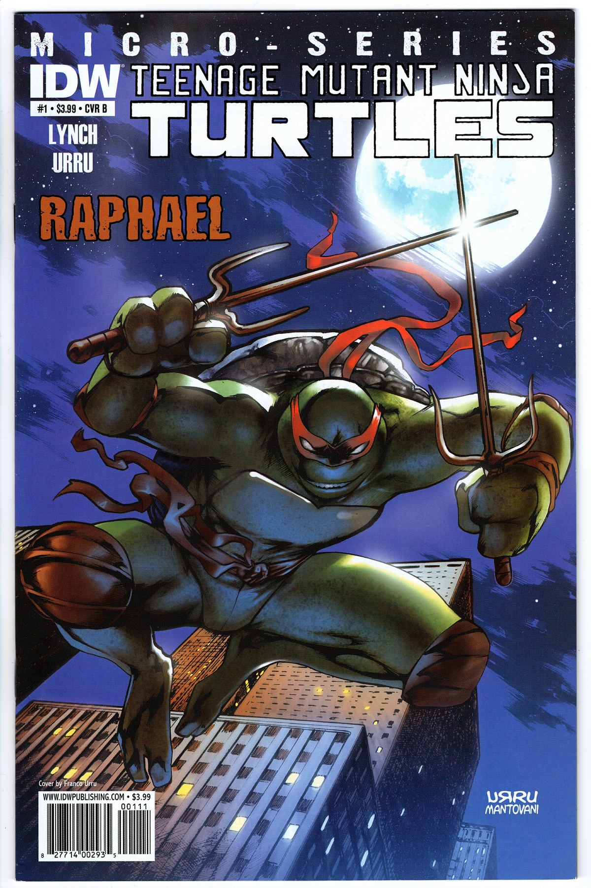 Teenage Mutant Ninja Turtles Micro Series #1 Cover B