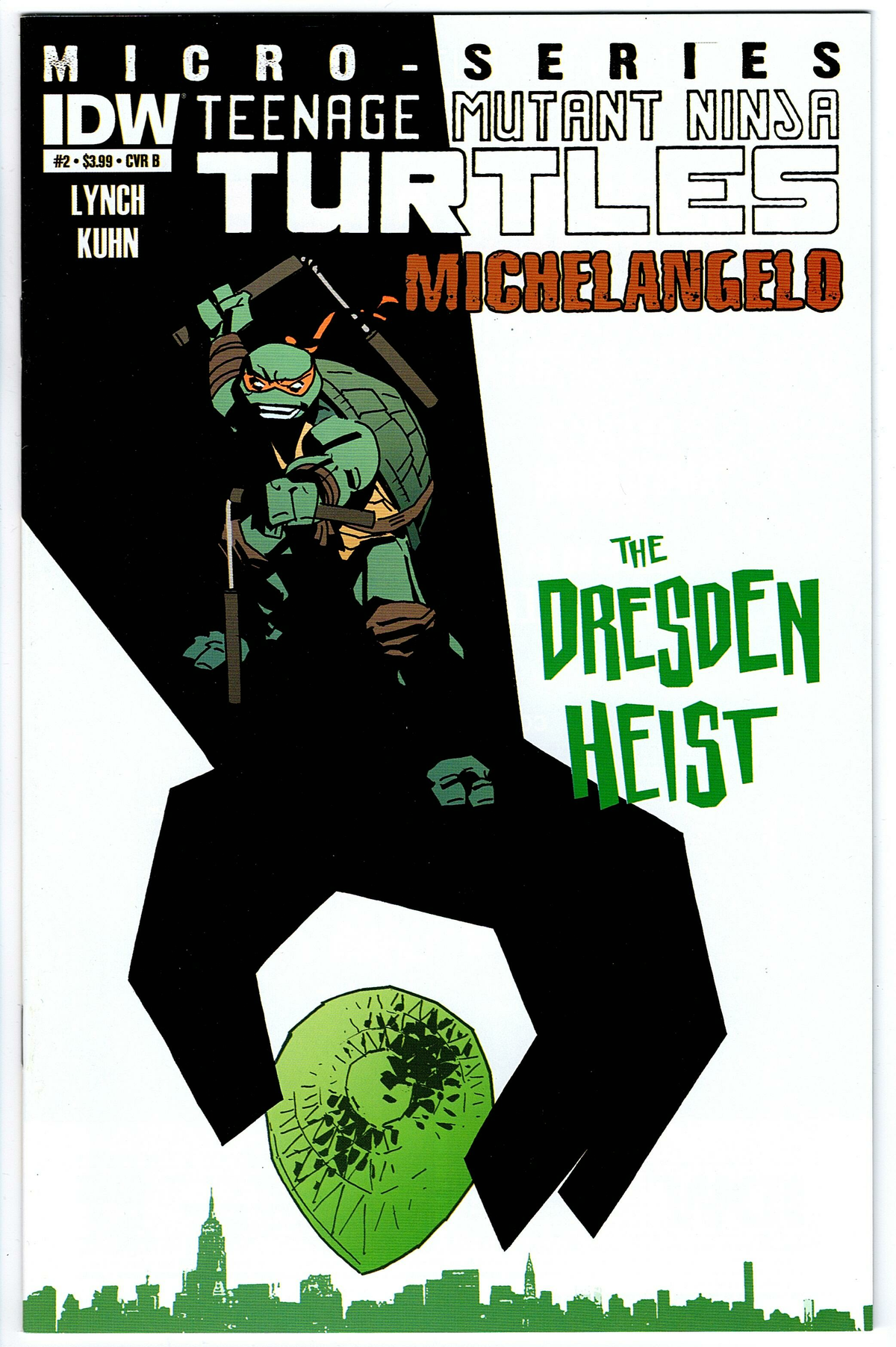 Teenage Mutant Ninja Turtles Micro Series #2 Cover B