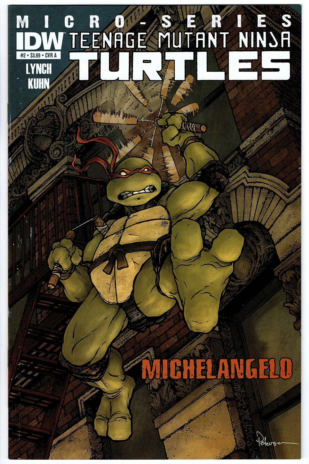 Teenage Mutant Ninja Turtles Micro Series #2 Cover A