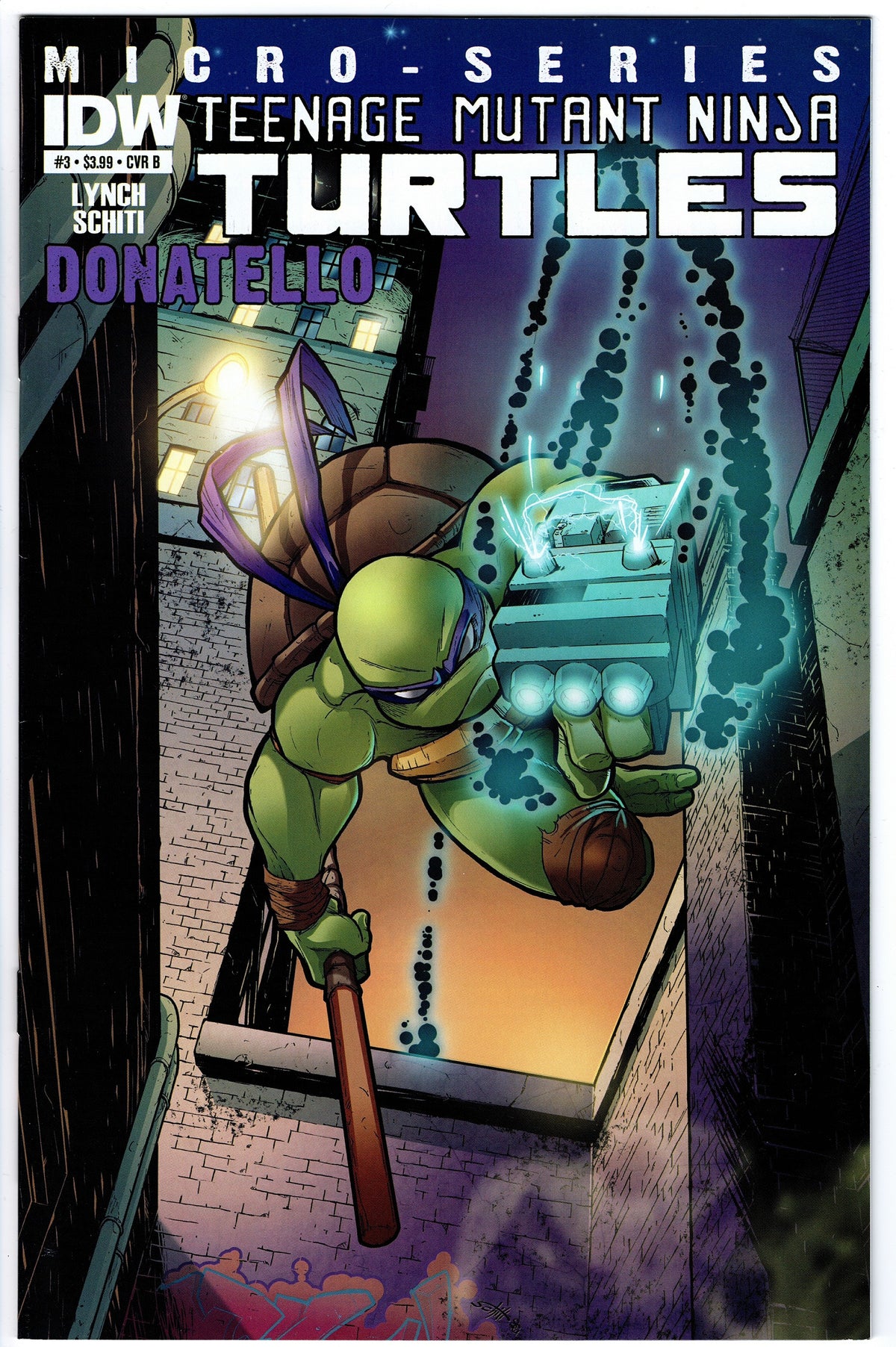 Teenage Mutant Ninja Turtles Micro Series #3 Cover B