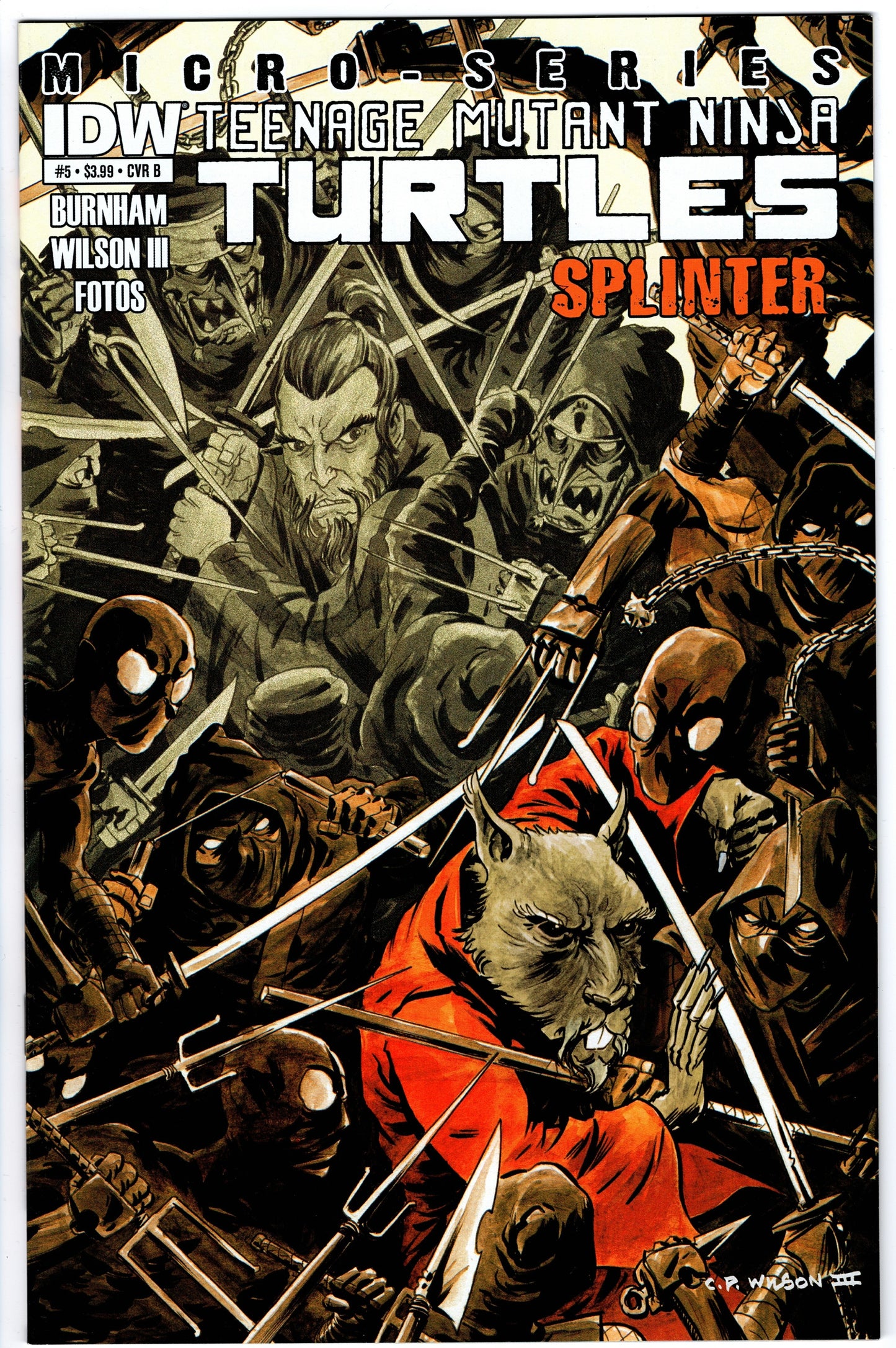 Teenage Mutant Ninja Turtles Micro Series #5 - Cover B