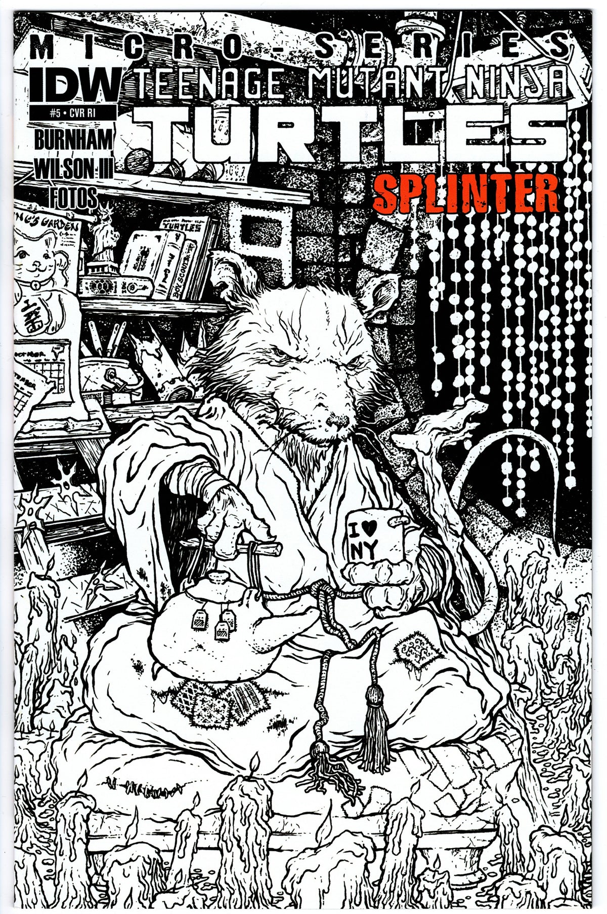 Teenage Mutant Ninja Turtles Micro Series #5 - 1 for 10 Peterson Variant