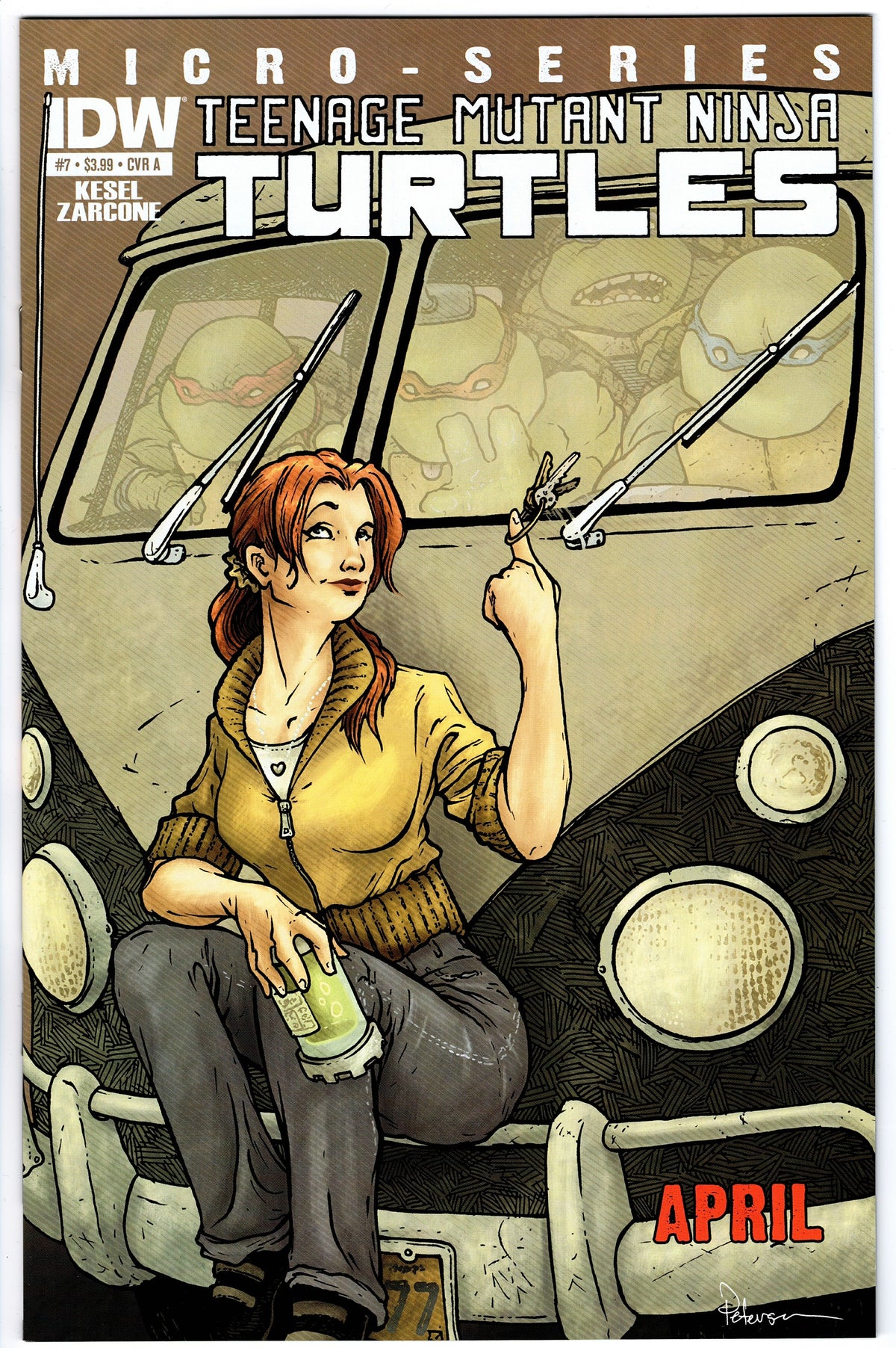 Teenage Mutant Ninja Turtles Micro Series #7 - Cover A