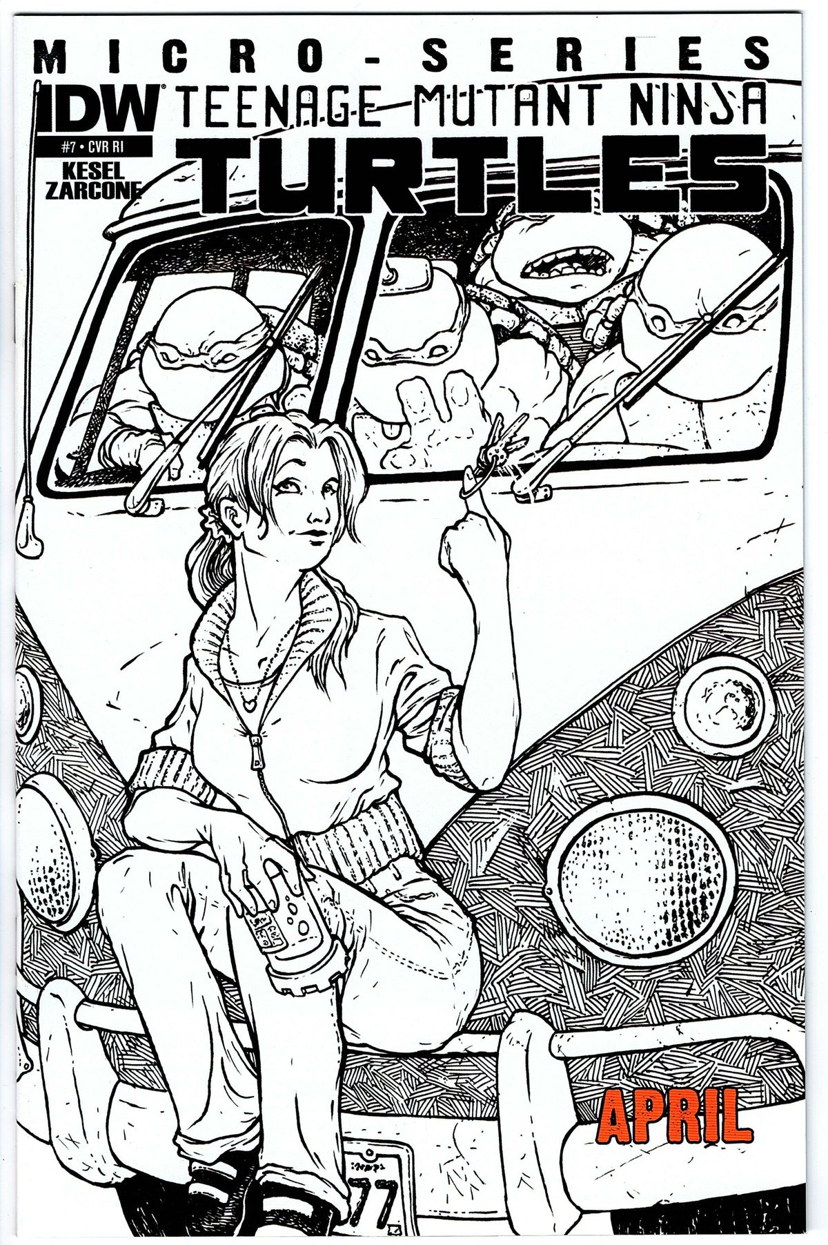 Teenage Mutant Ninja Turtles Micro Series #7 - 1:10 Variant