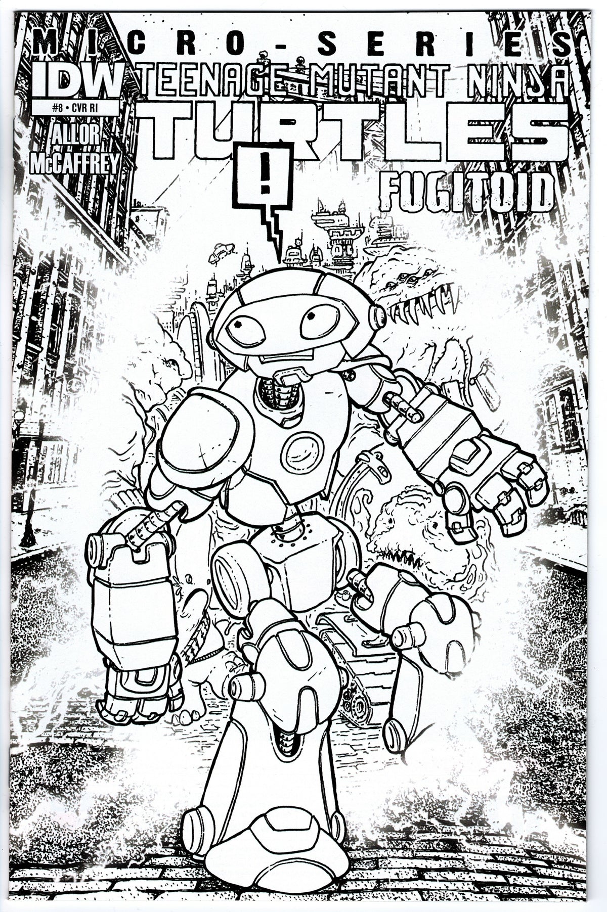 Teenage Mutant Ninja Turtles Micro Series #8 - 1:10 Variant