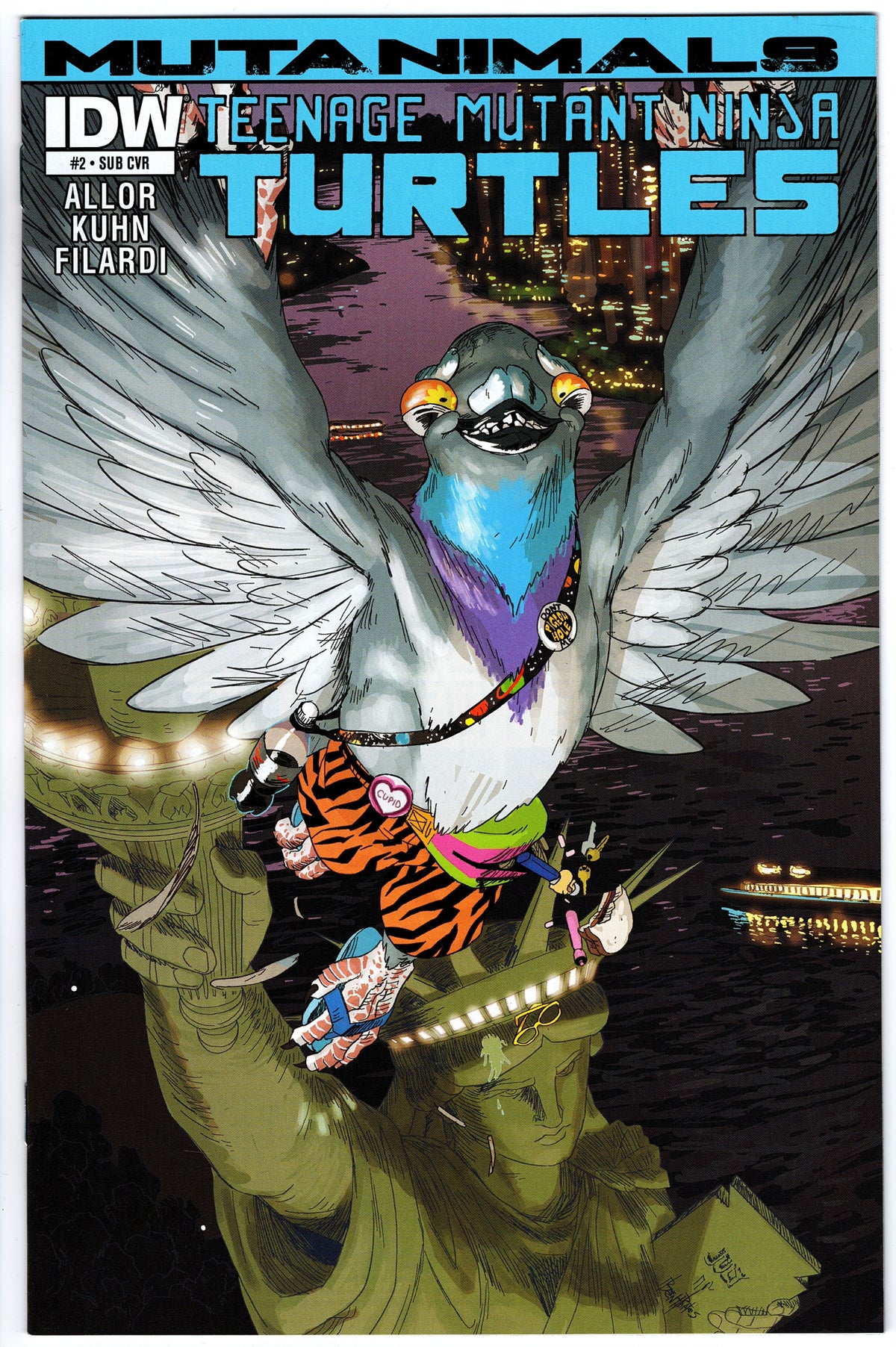Teenage Mutant Ninja Turtles Mutanimals #2 - Sub Cover