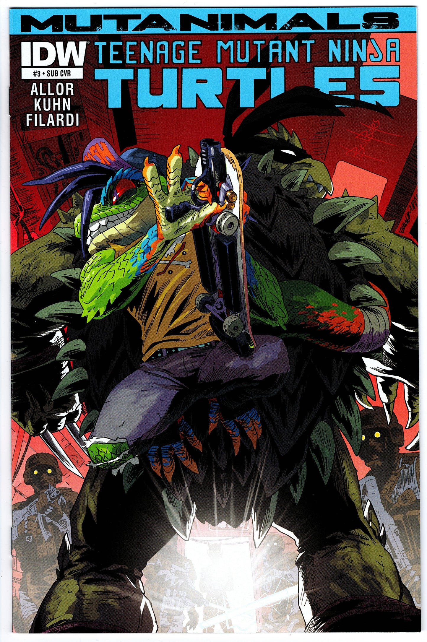 Teenage Mutant Ninja Turtles Mutanimals #3 - Sub Cover
