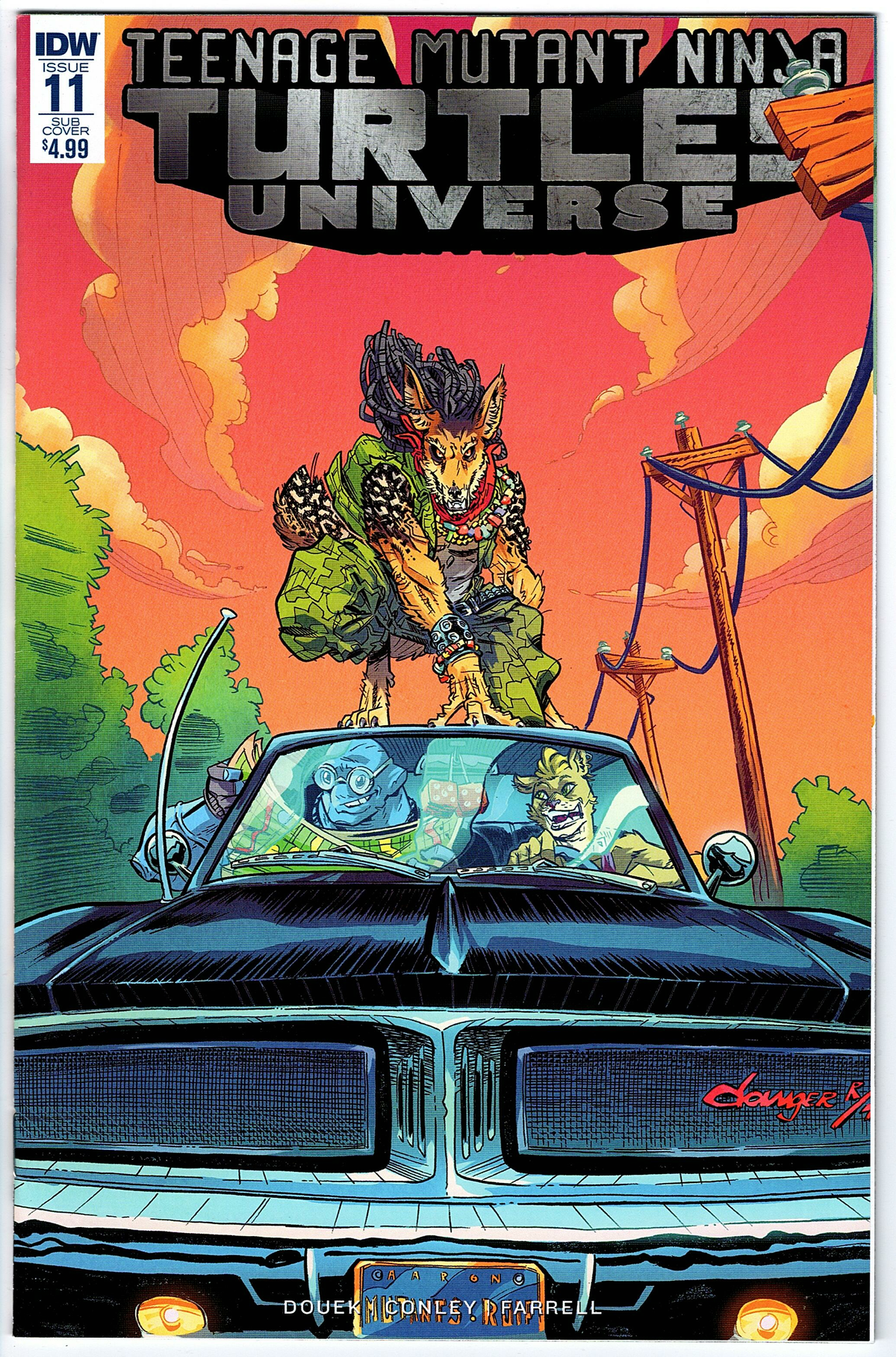 Teenage Mutant Ninja Turtles Universe #11 - Cover B
