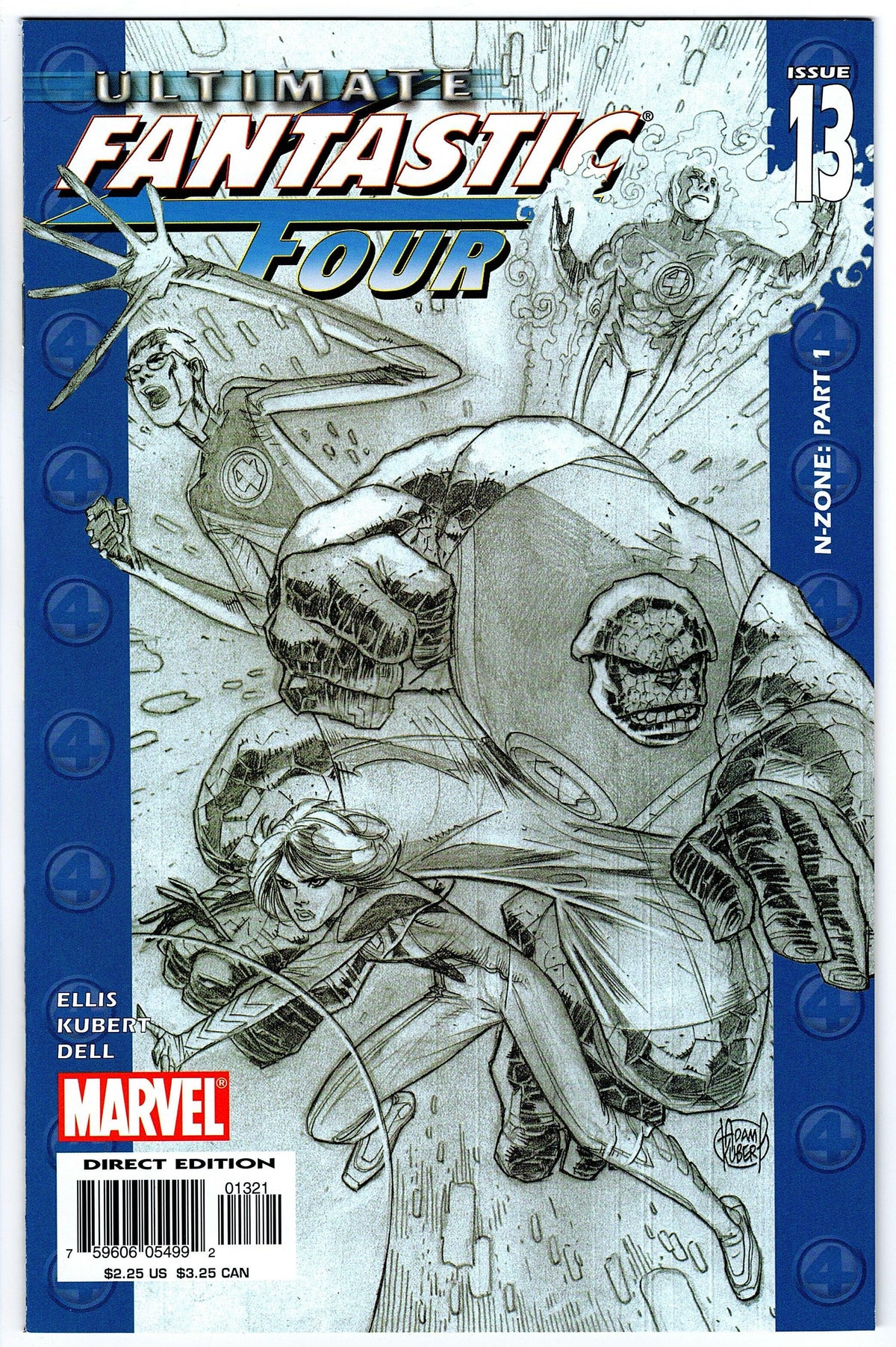 Ultimate Fantastic Four #13 Cover B