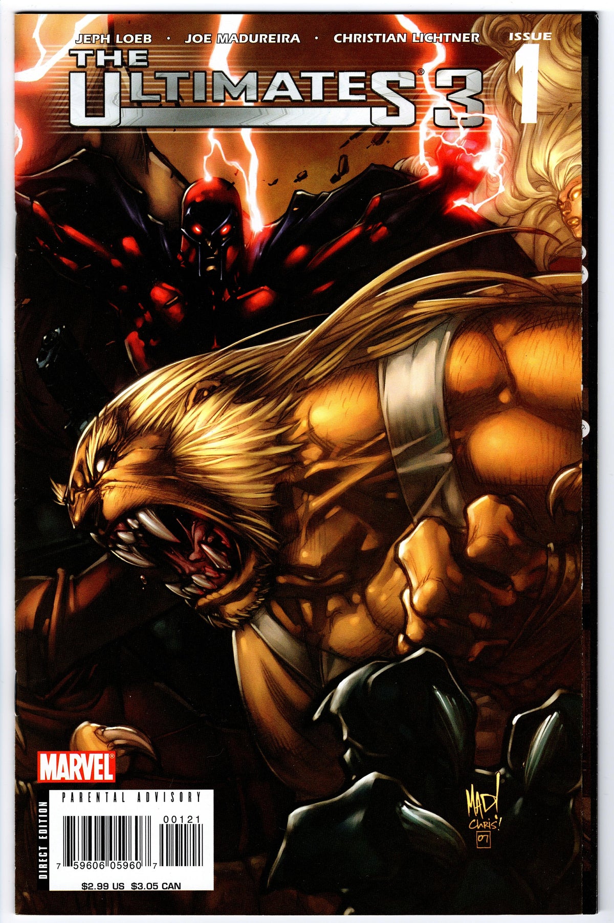 Ultimates 3 (2007 series ) #1 Cover B