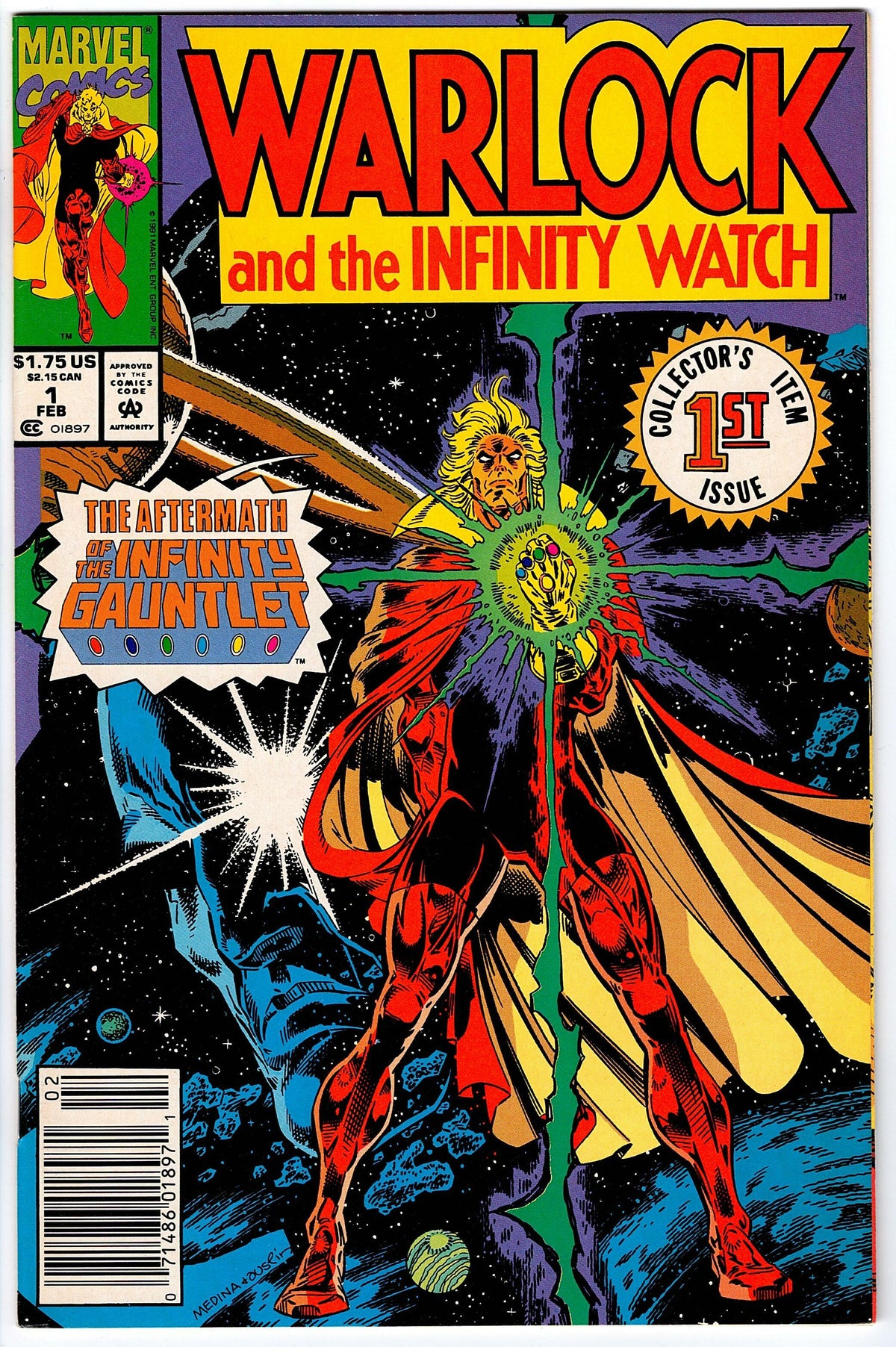 Warlock and the Infinity Watch #1 - Newsstand