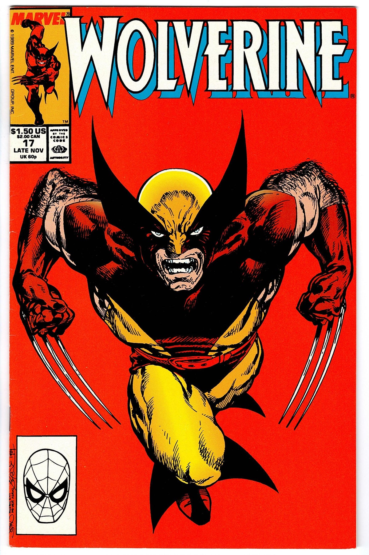 Wolverine #17 (1989 Marvel Comics)