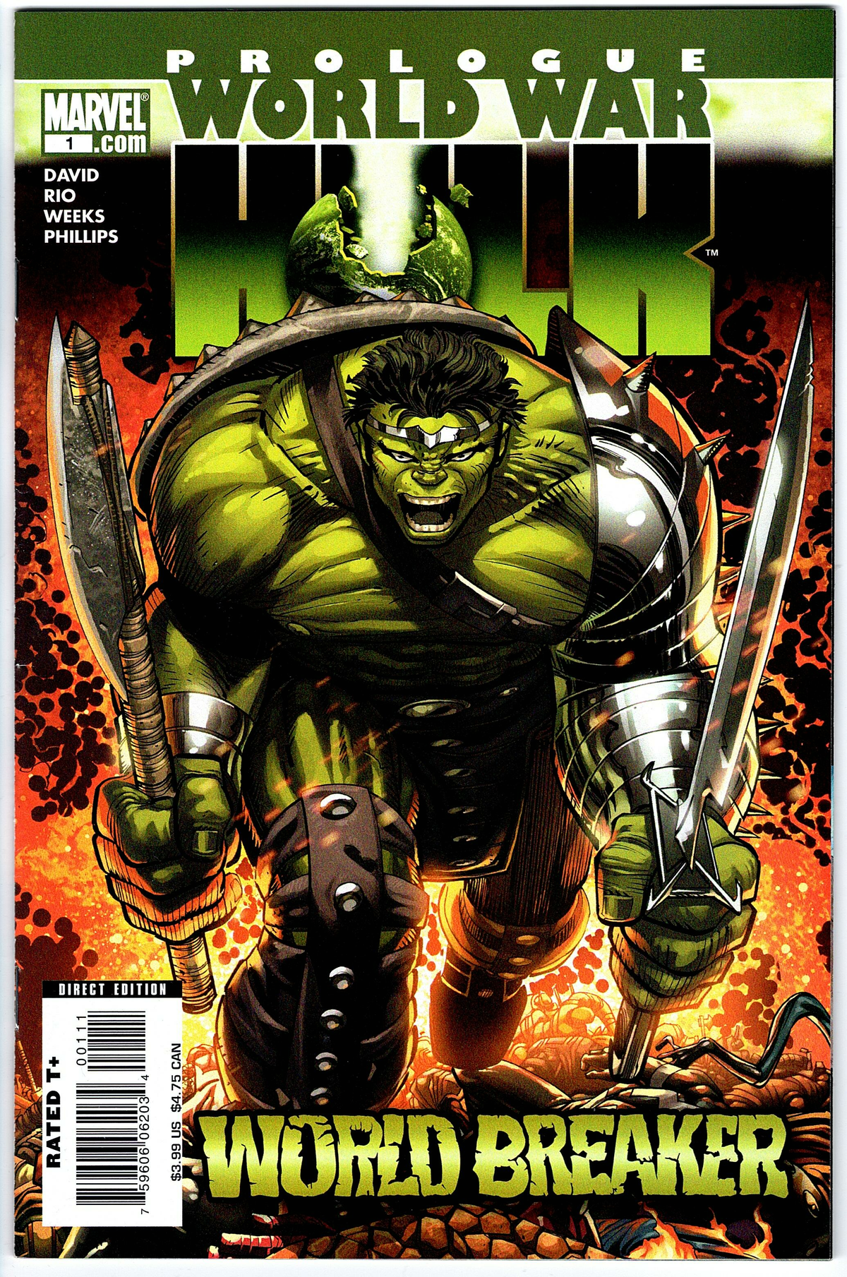 World War Hulk Prologue World Breaker #1 (2007)
