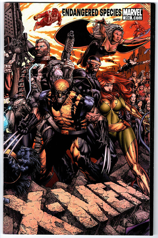 X-MEN #200 - Cover C (2007 Marvel)