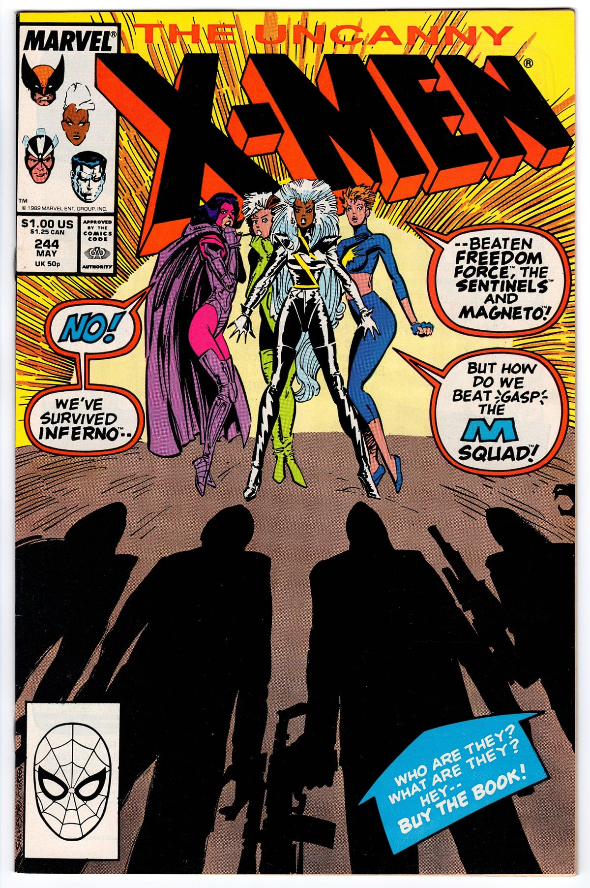 Uncanny X-men #244 - 1st appearance of Jubilee