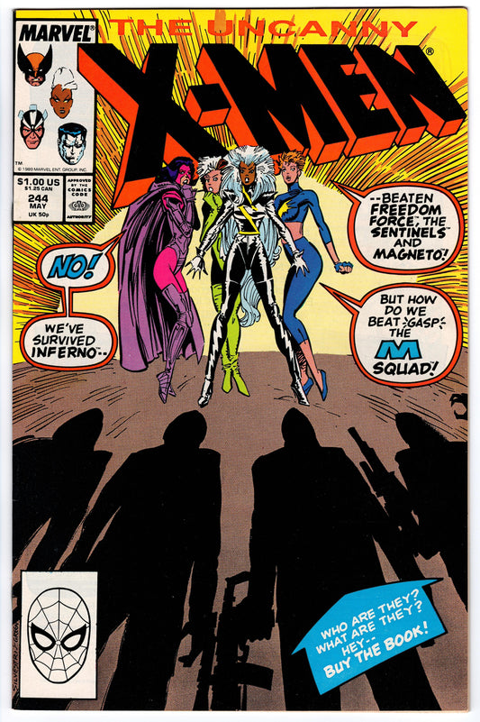 Uncanny X-men #244 - 1st appearance of Jubilee